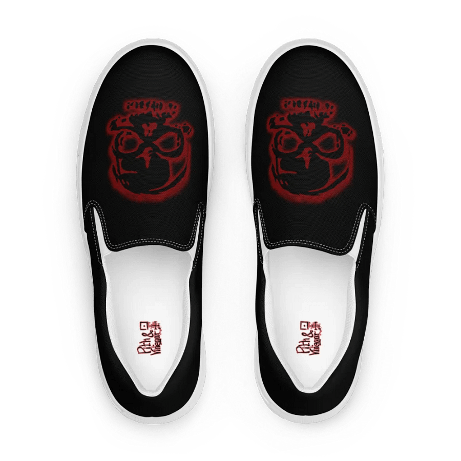 Skull womens slip ons product image (1)