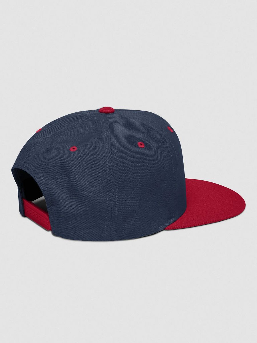 Leaping Pig Logo LIGHT (Yupoong Wool Blend Snapback Cap) product image (72)