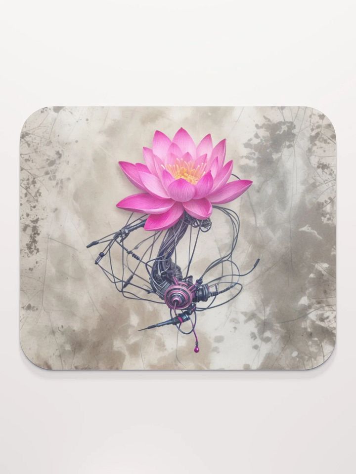 Digital Lotus Mouse Pad product image (2)