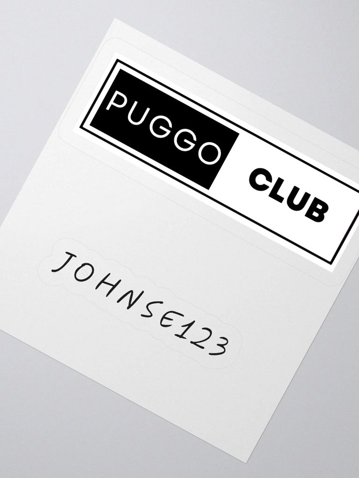 Puggo Club Stickers product image (6)