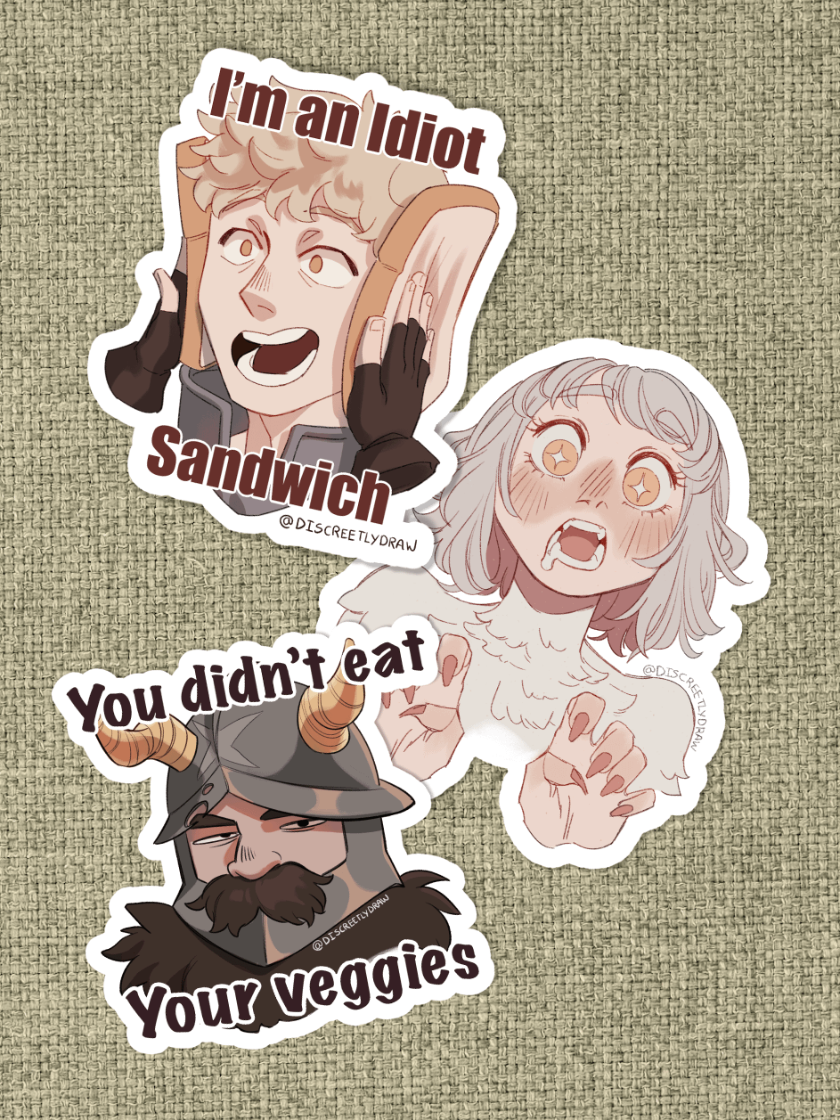 Stickers ✦ Dungeon Meshi product image (1)