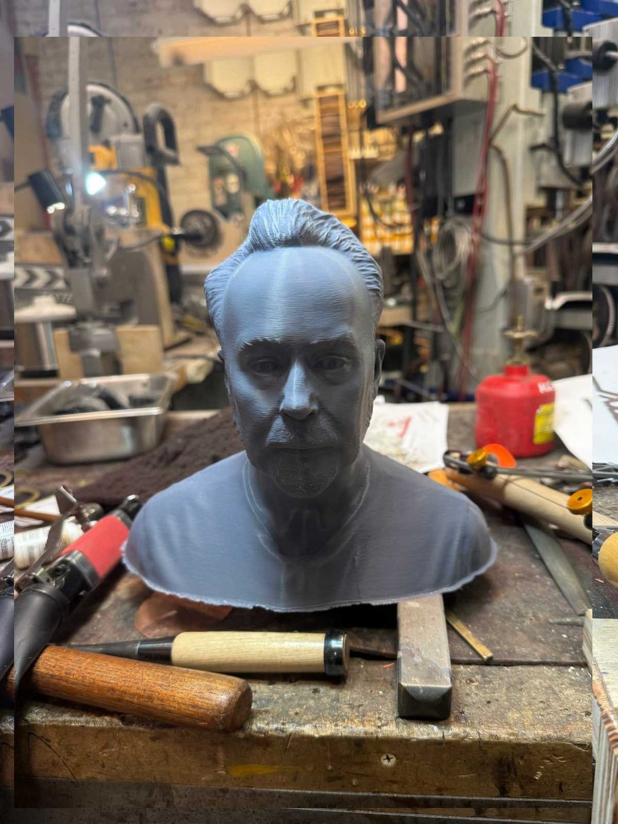 Adam Savage 3D Printed Bust (Artist Proof 2, 2024) product image (2)