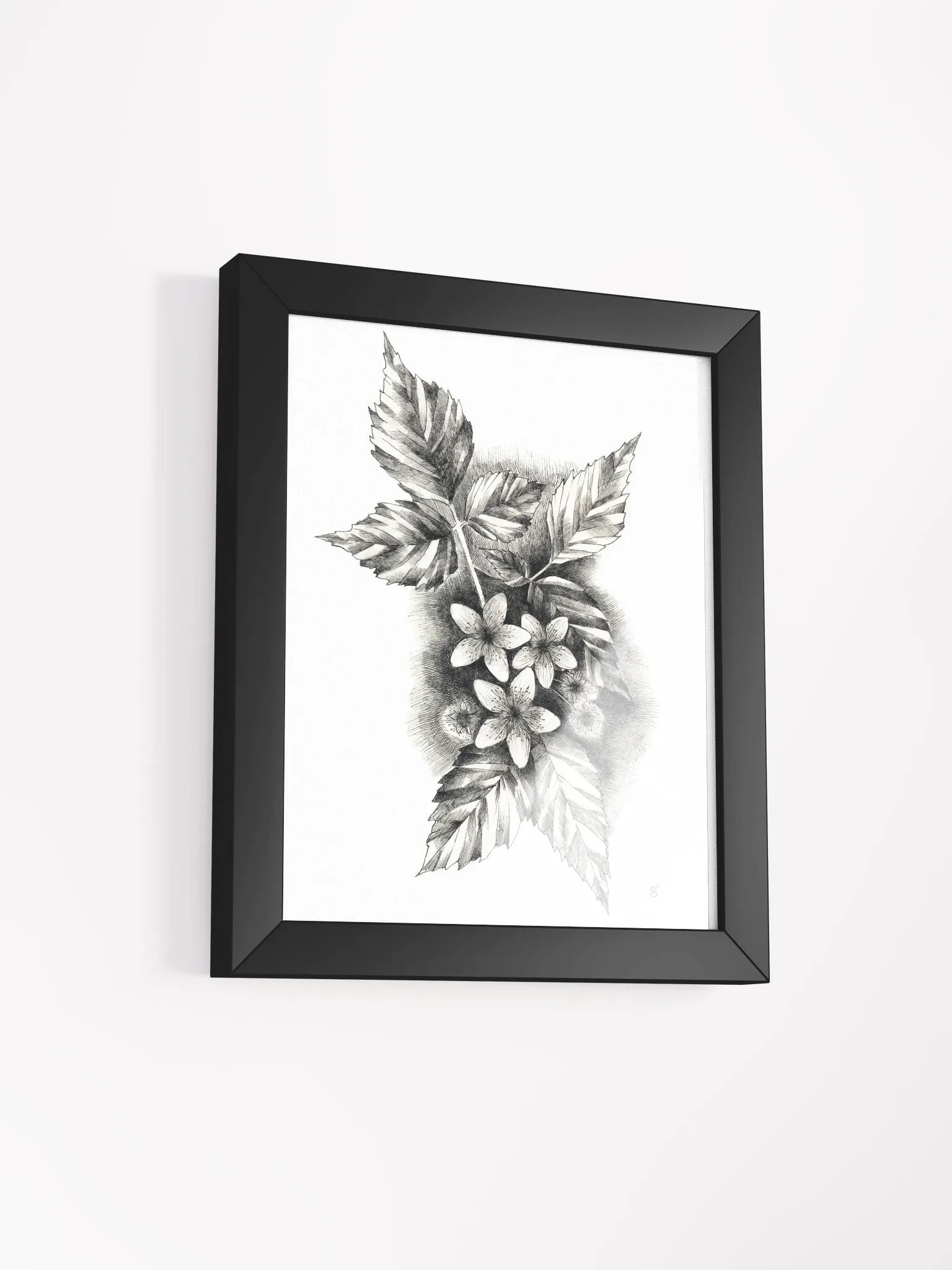 Botanical Bliss Framed Matte Poster. - Jasmine product image (10)