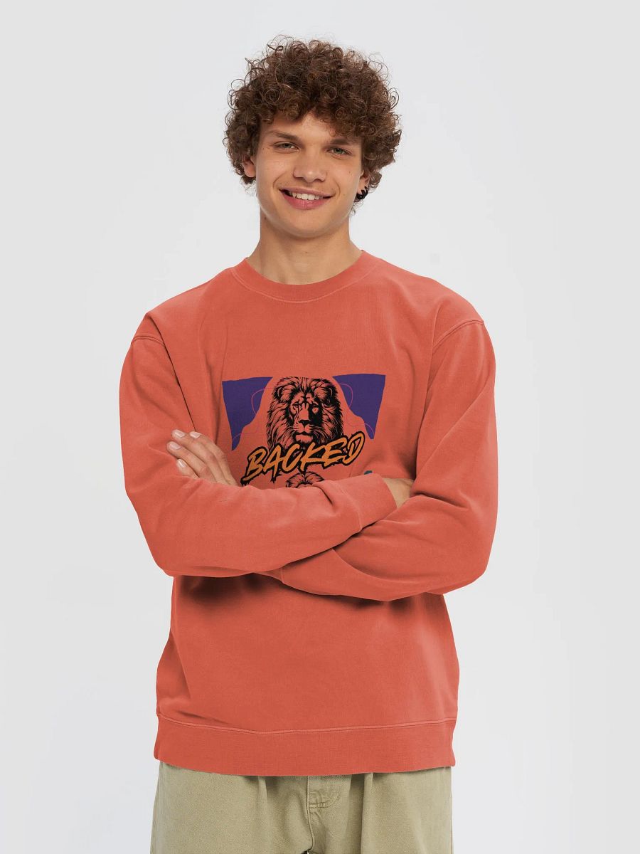 Backed Long Sleeve crew neck unisex product image (3)