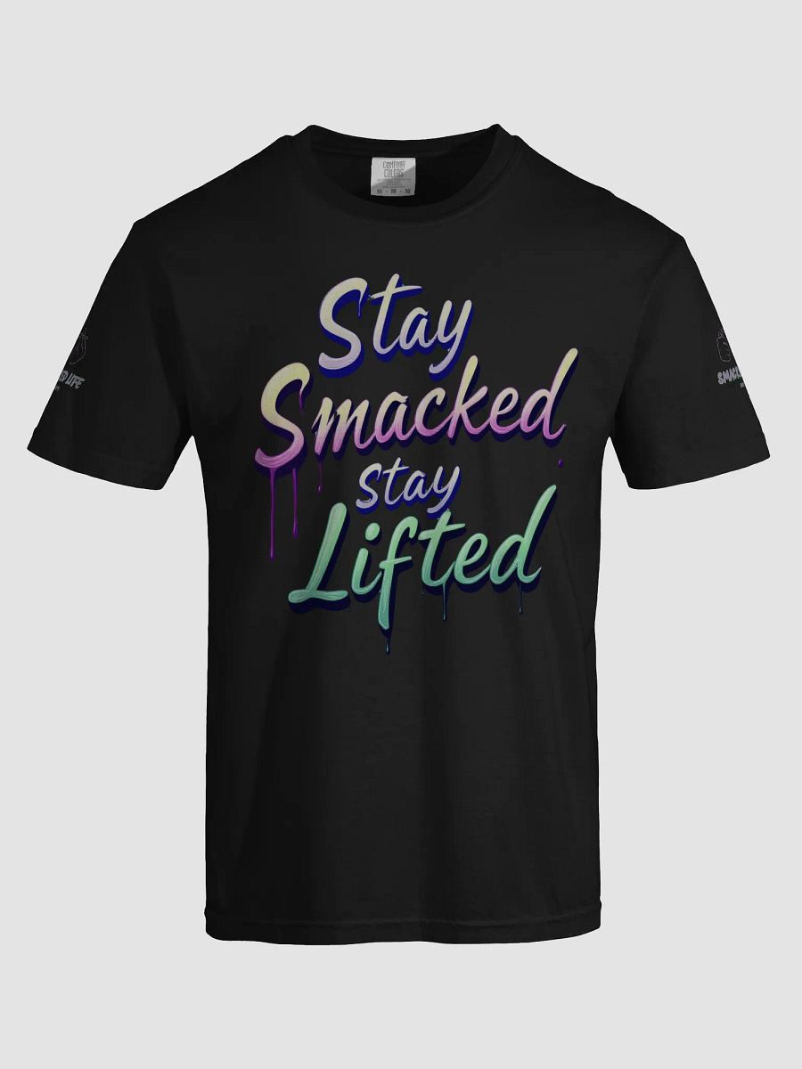 Get Smacked, Stay Lifted T-Shirt - Smacked Life Society Stoner Vibes Tee product image (34)
