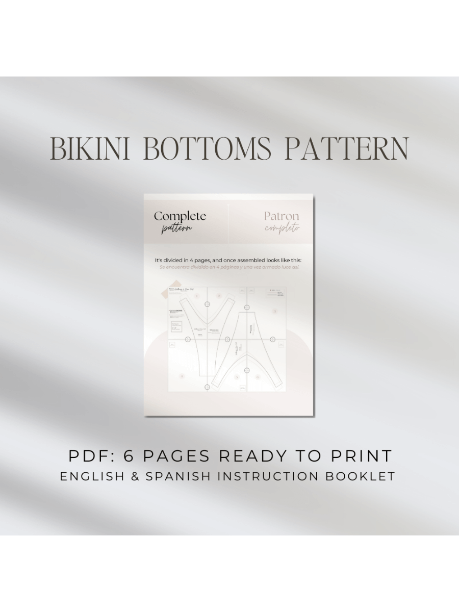 Euro-Cut & Wellness Bikini Bottoms Pattern product image (2)