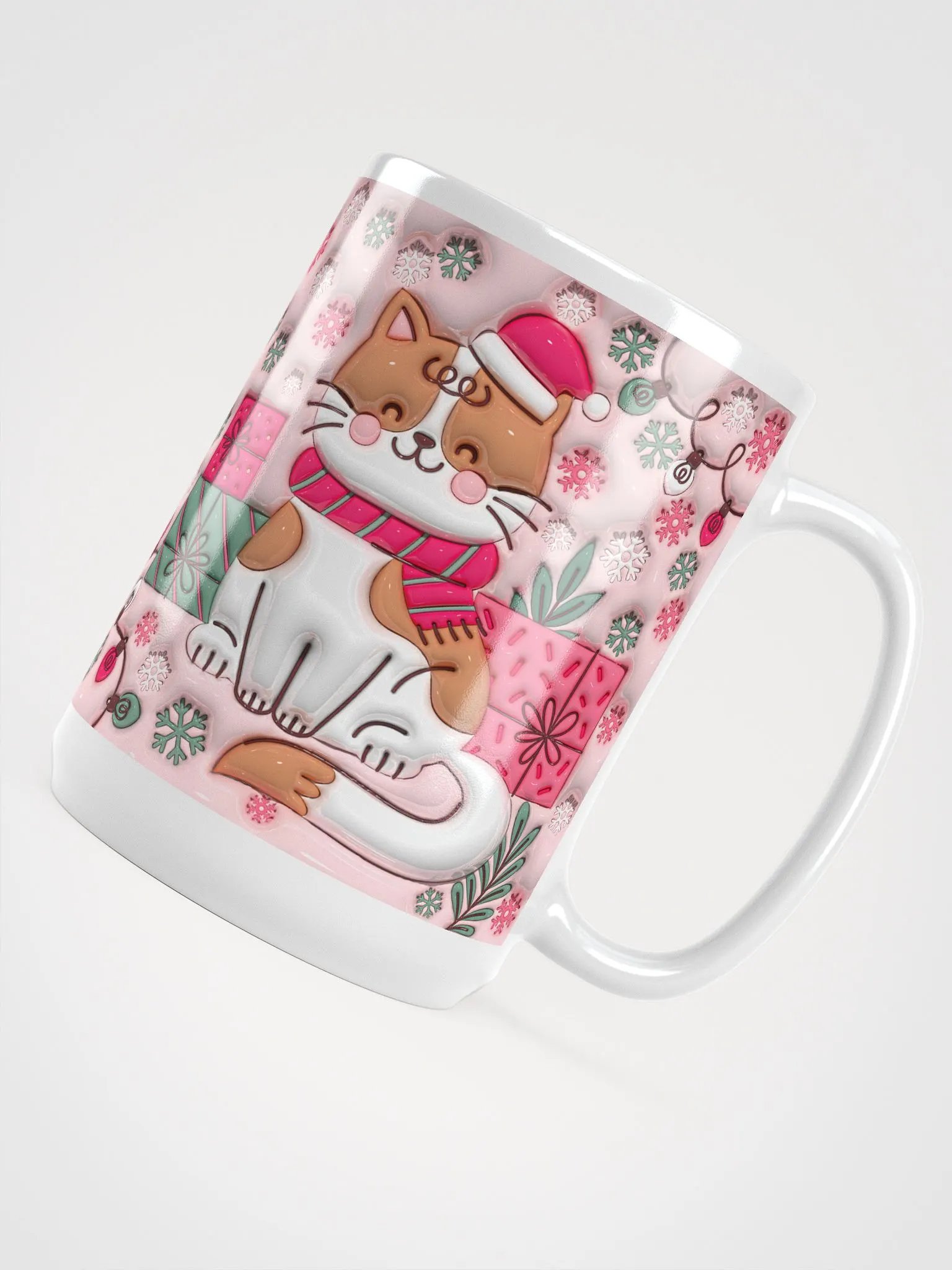 Meow Holiday Christmas Mug product image (4)