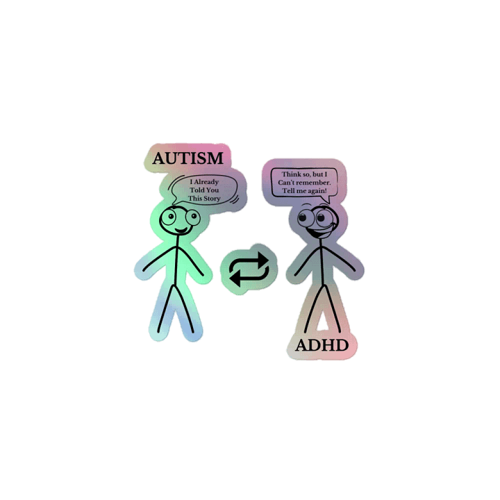 THE AUTIE-HD CONVO STICKERS - Stick It to the Norm product image (1)