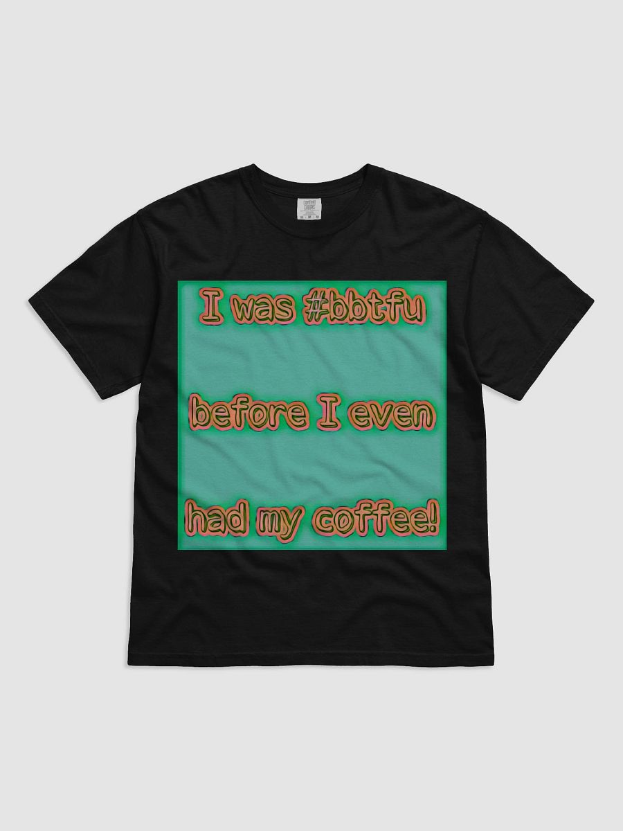 #bbtfu coffee tee (turquoise) product image (1)