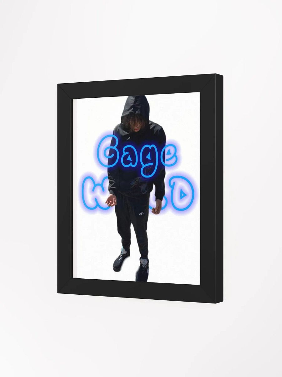 Gage WRLD Personal Framed High-Quality Matte Poster product image (97)