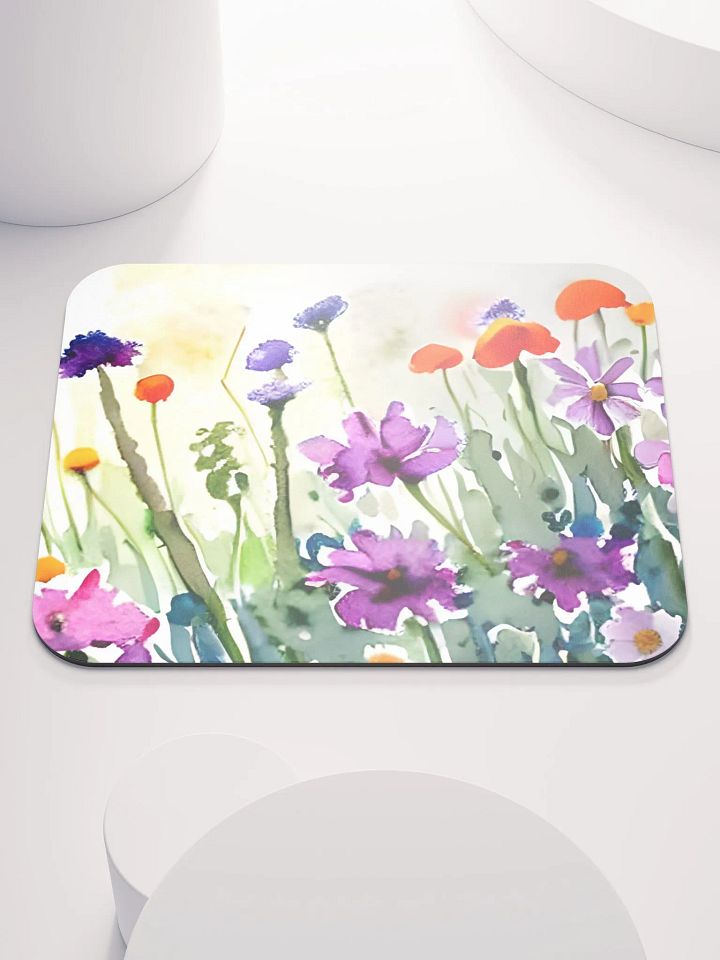 Summer Meadow Patterned Mouse Mat product image (1)