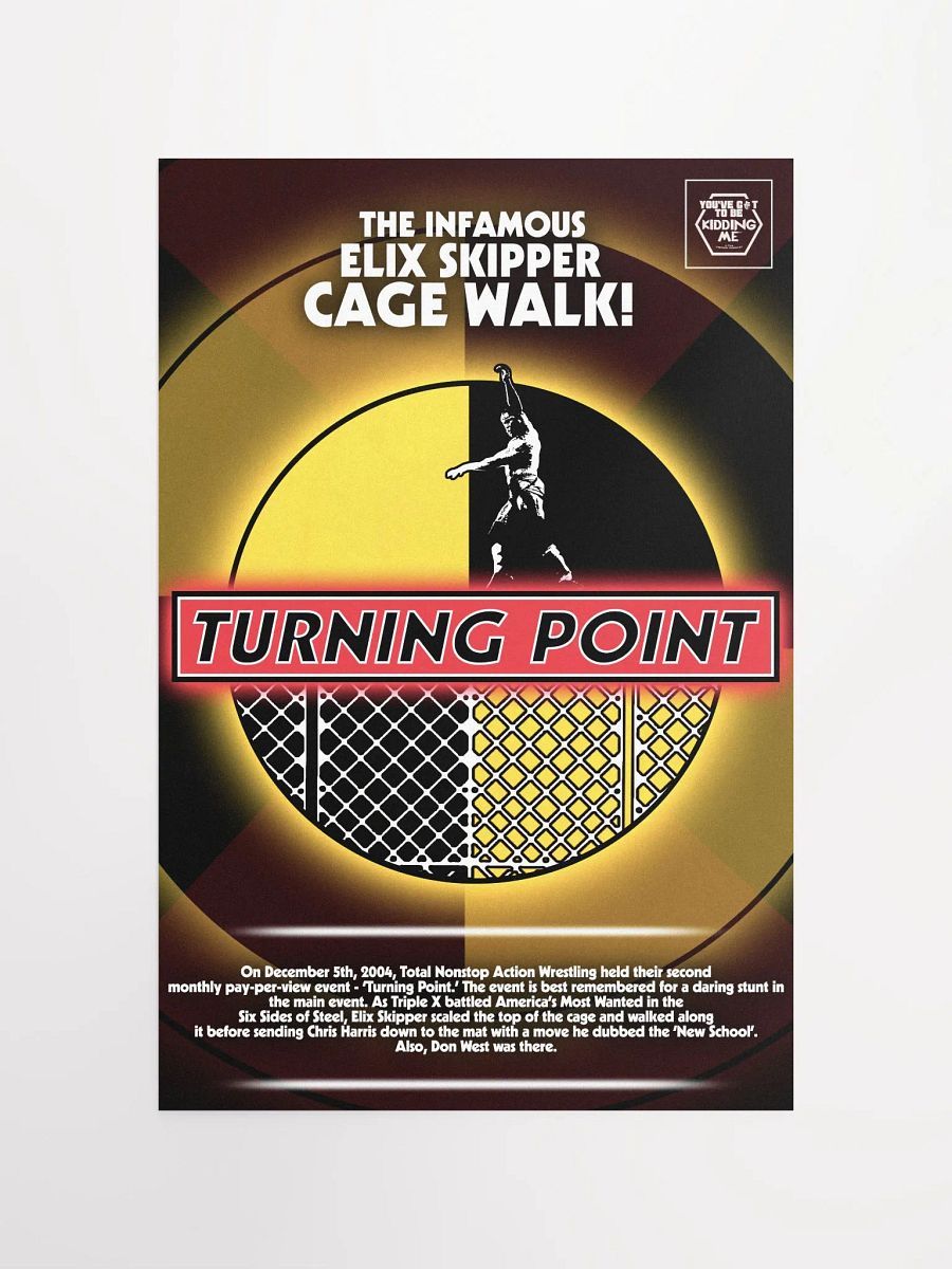 Cage Walk - December 2004 Episode Poster product image (4)