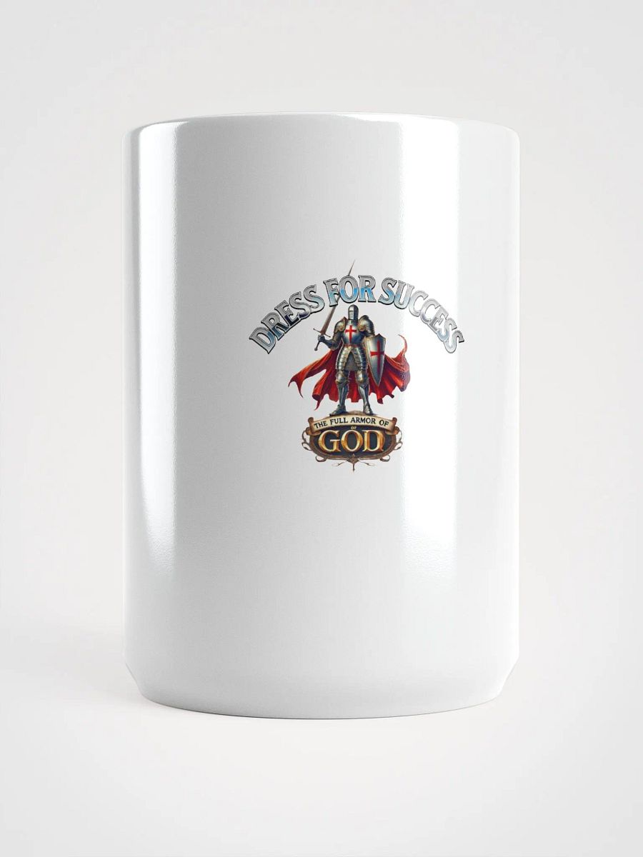 Knight's Valor Mug-Dress For Success-The Full Armor of God product image (5)