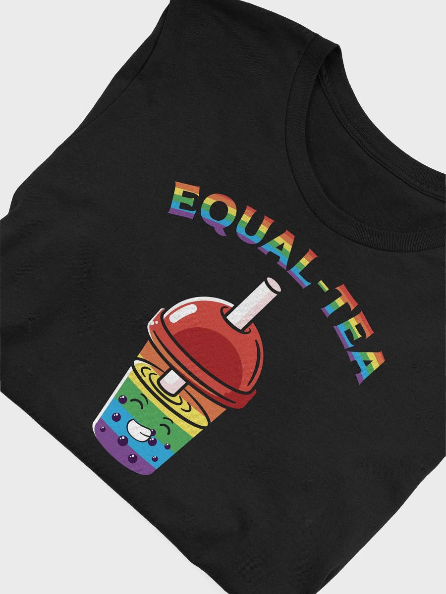Rainbow Equal-Tea Bubble Tea T-Shirt product image (5)