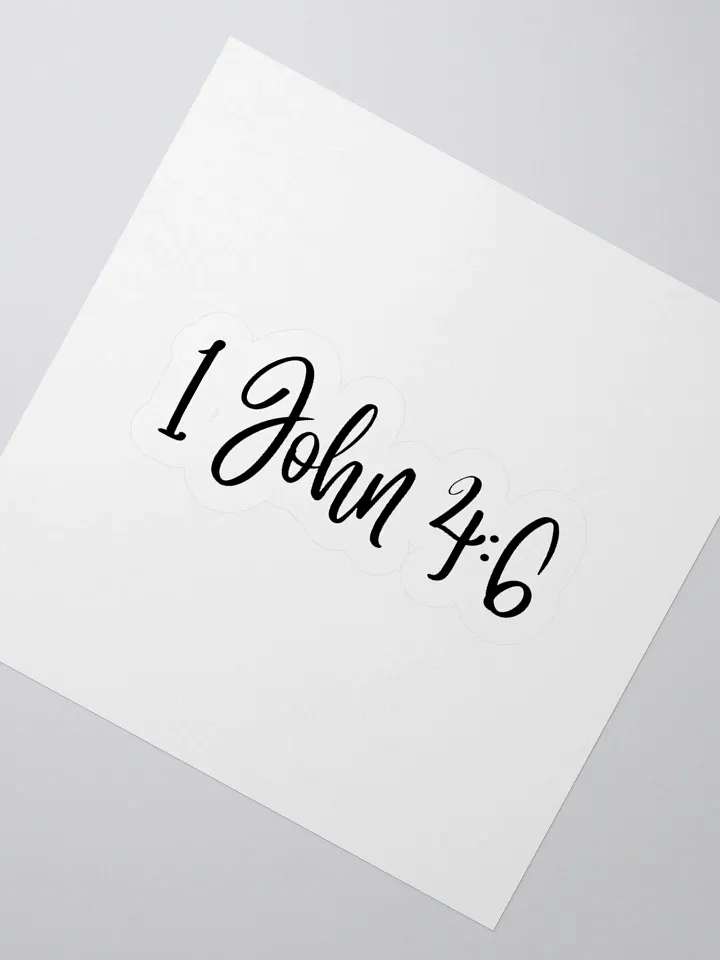 1 John 4:6 product image (5)