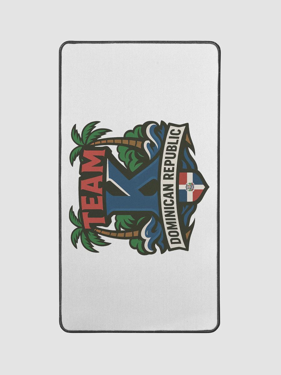 TEAM K Dominican Republic Desk Mat 12" x 22" product image (1)