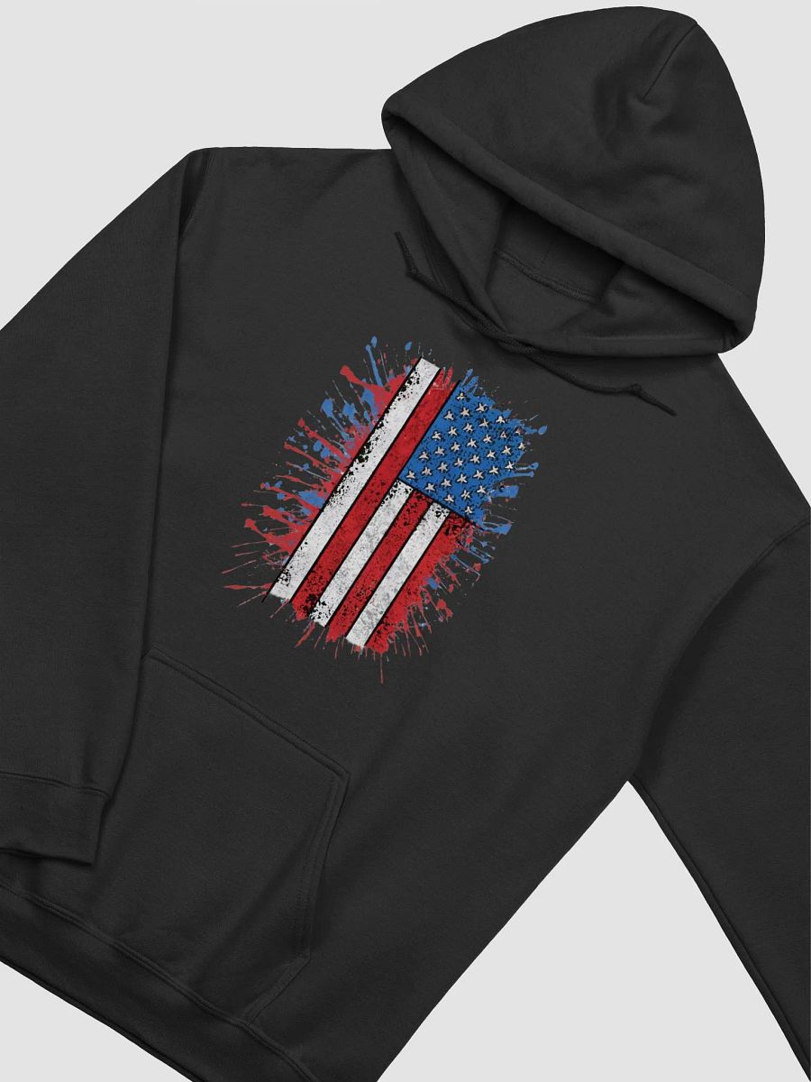 Stars & Stripes Splatter Womens Hoodie product image (9)