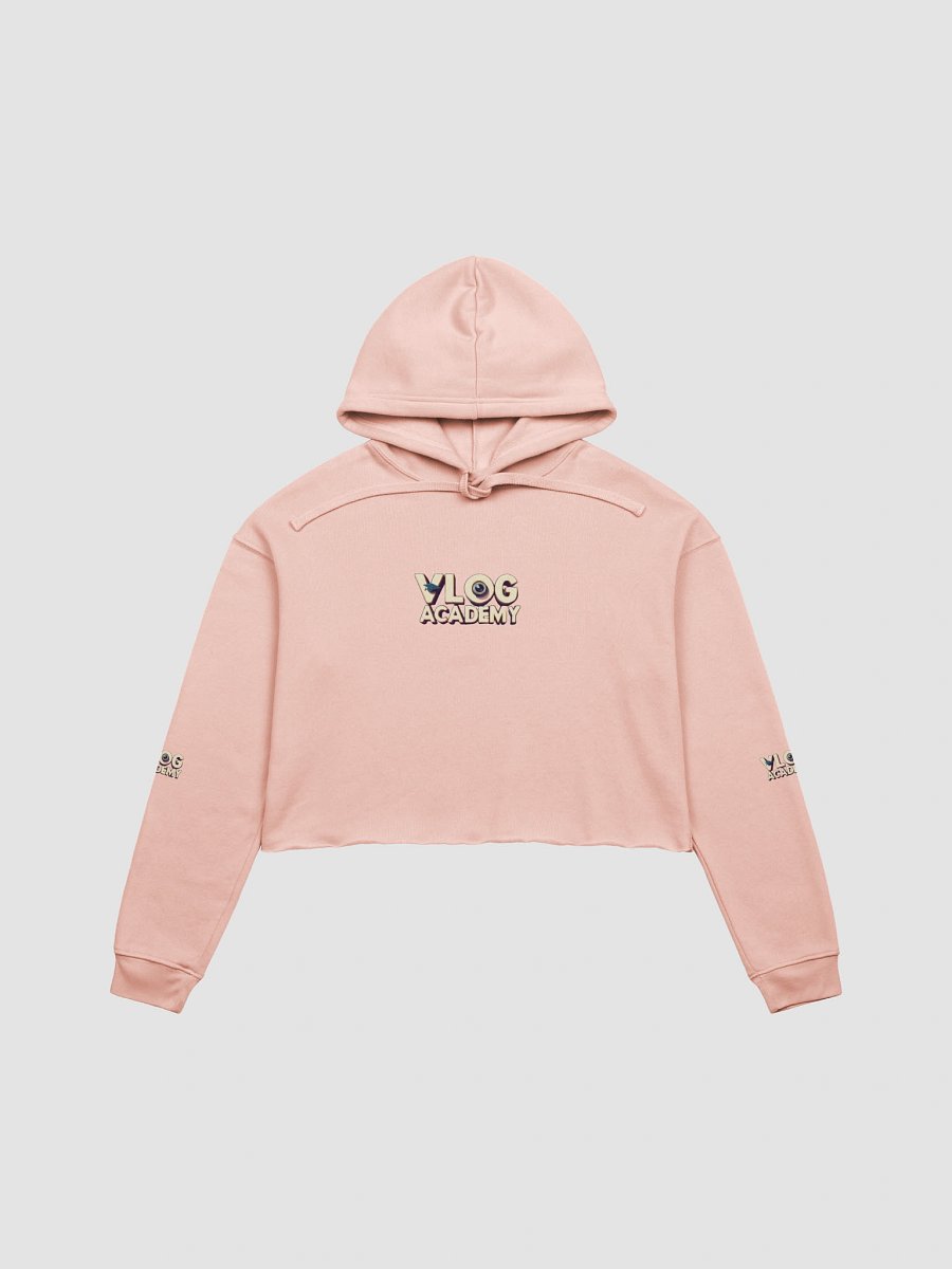 Vlog Academy Bella + Canvas Fleece Crop Hoodie product image (1)