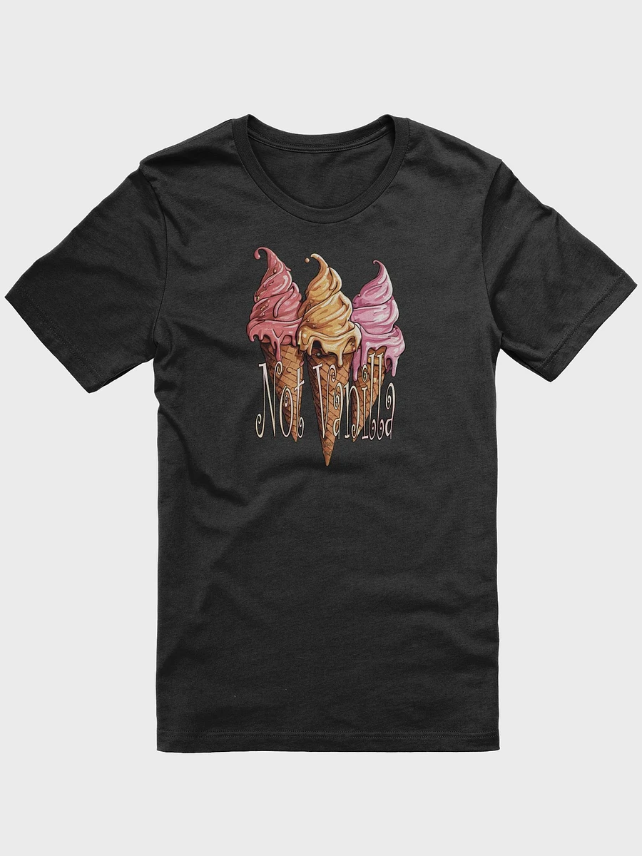 Not Vanilla threesome of ice cream cones T-shirt product image (6)