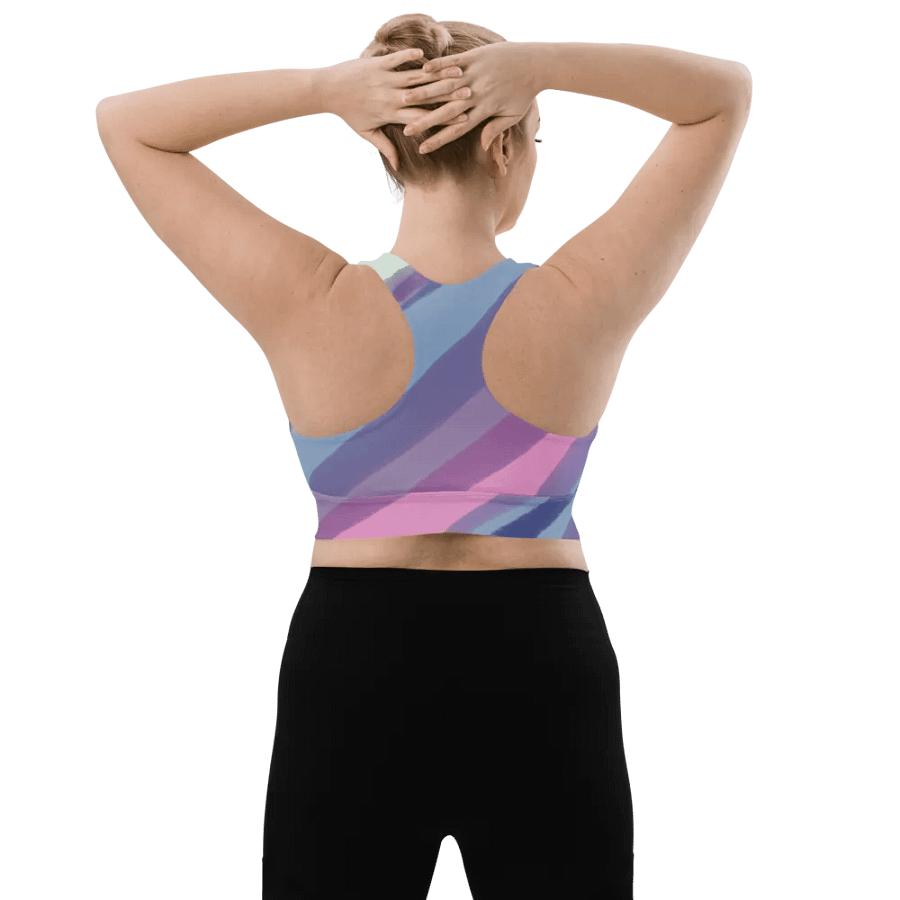 MSLA Sparkles Amigos - Longline Sports Bra product image (10)