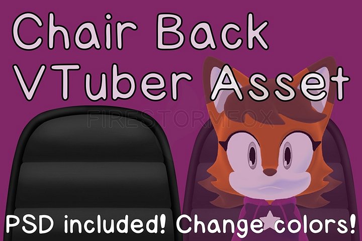 Chair Back VTuber Asset product image (1)