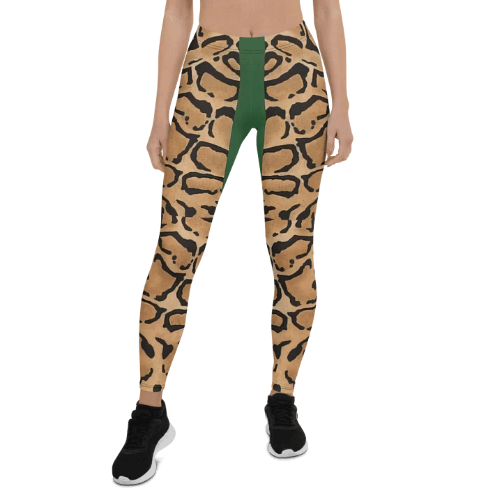 Vibrant Leopard Stripe All-Over Leggings product image (1)