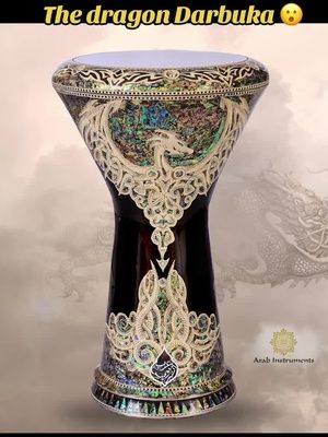 The dragon 😮New on our website #arabinstruments #darbuka #doumbek #percussion #drums #bellydance 