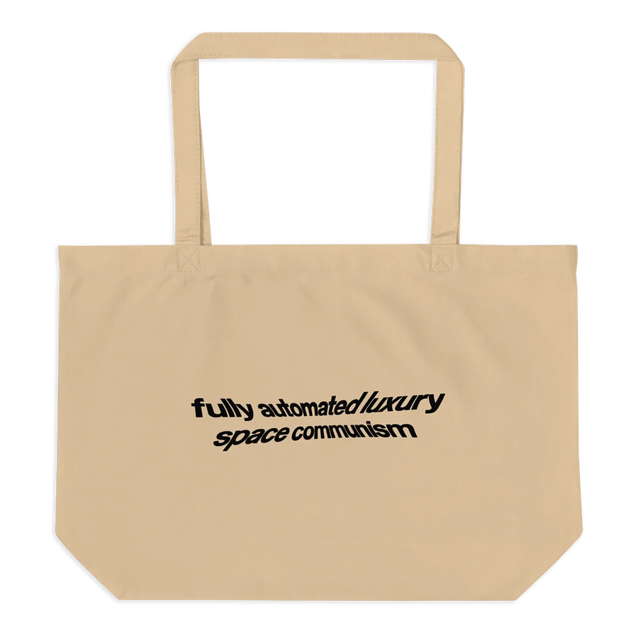fully automated luxury space communism tote bag - 100% organic cotton product image (6)