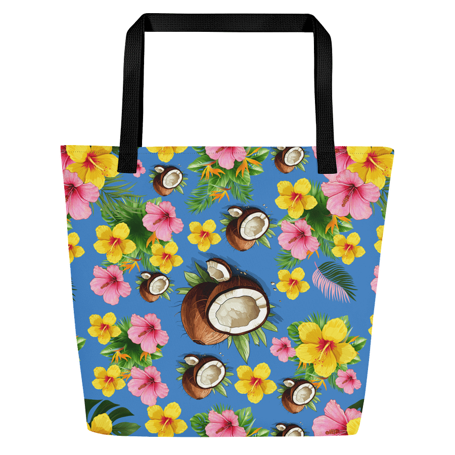 Tropical Blue Tote Bag product image (4)