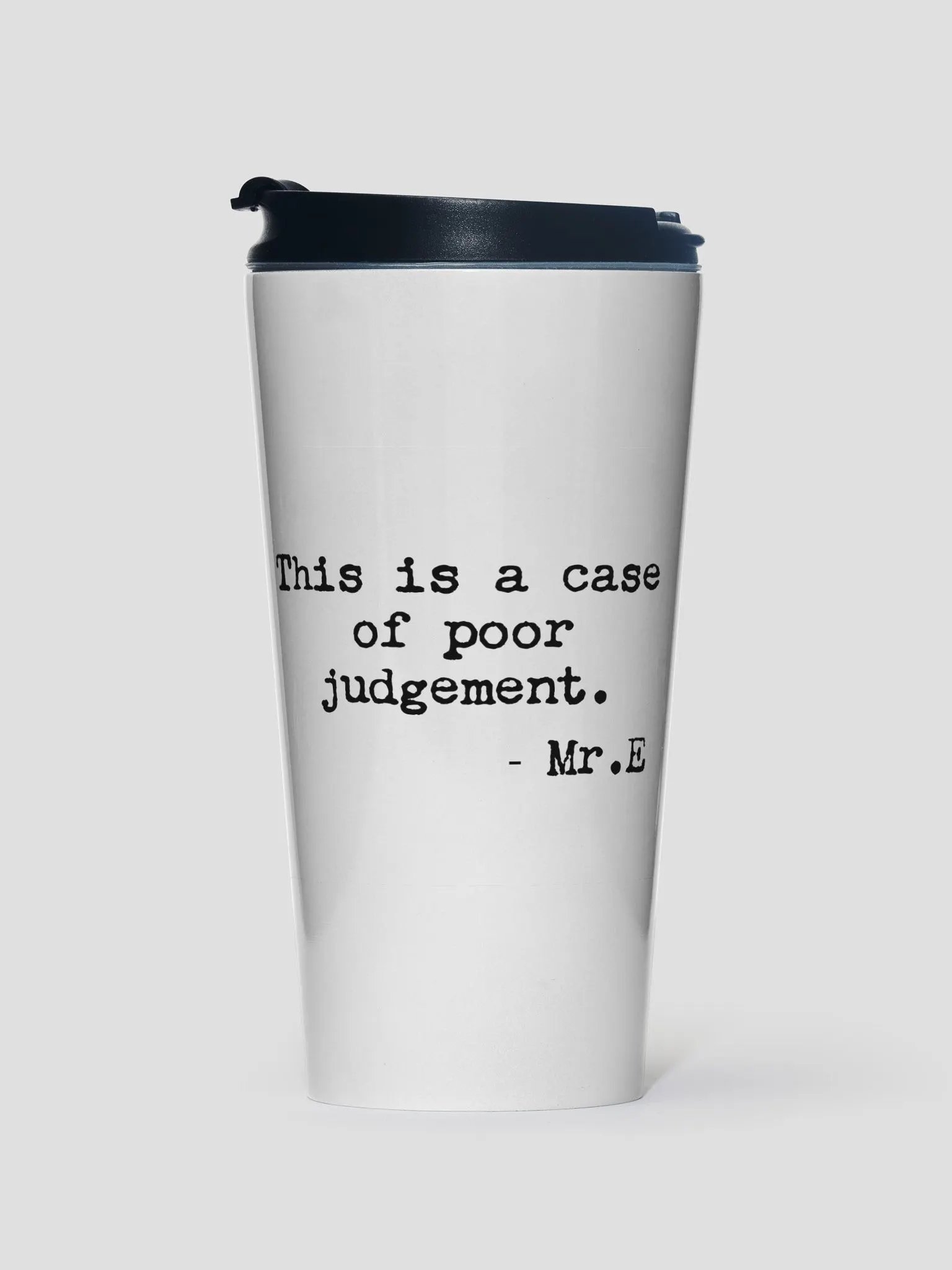 Vintage Judgment Stainless Steel Travel Mug product image (1)