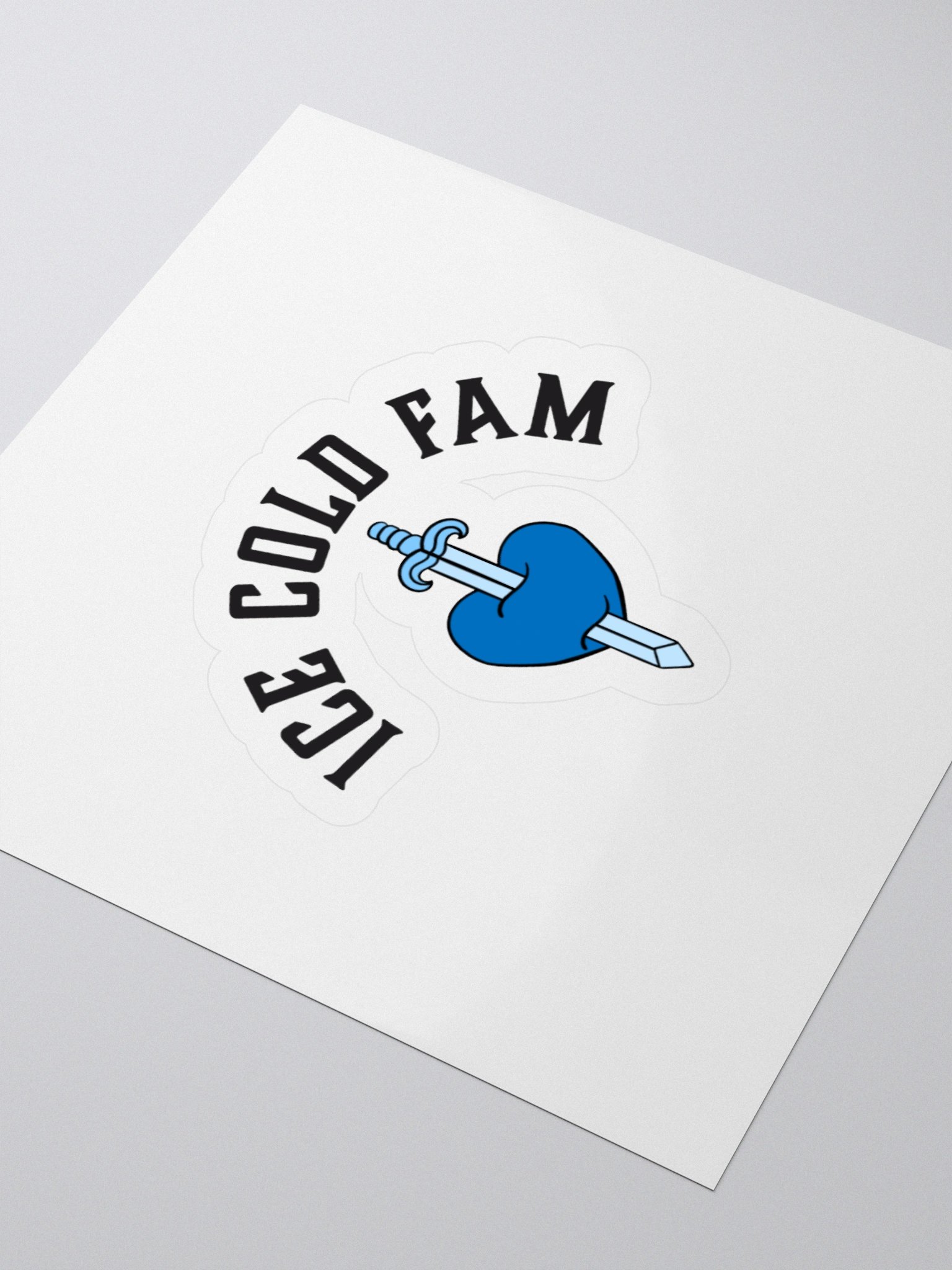 "Cold Heart" Sticker product image (3)