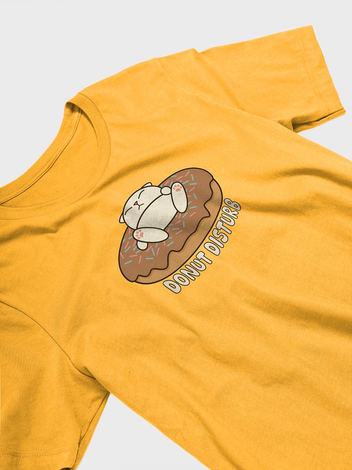 Donut Disturb Cat Unisex T-shirt product image (2)