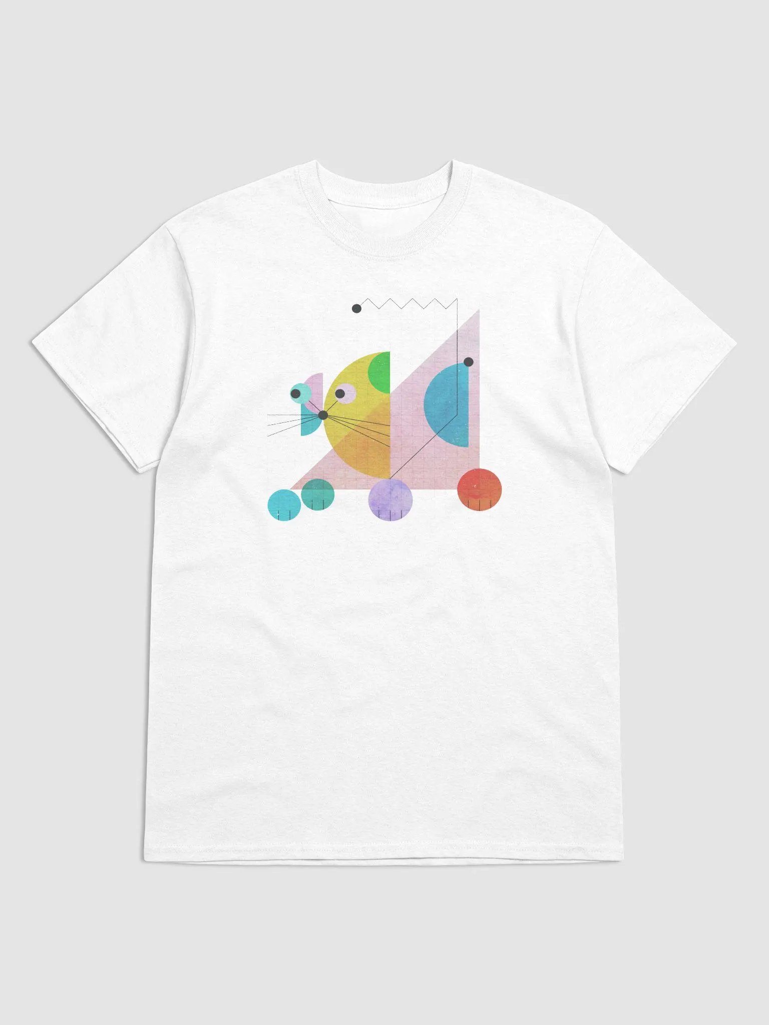 Grid Heavyweight Unisex T-Shirt product image (1)