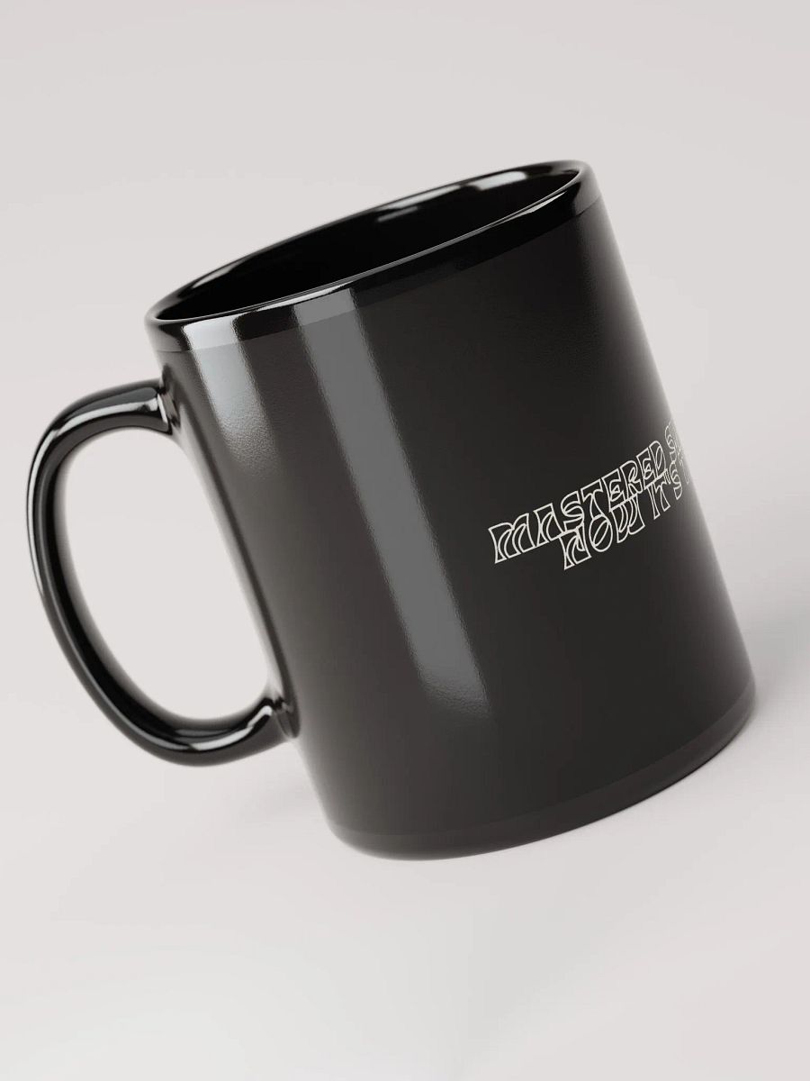Survival Mode Off: Black Glossy Mug product image (2)
