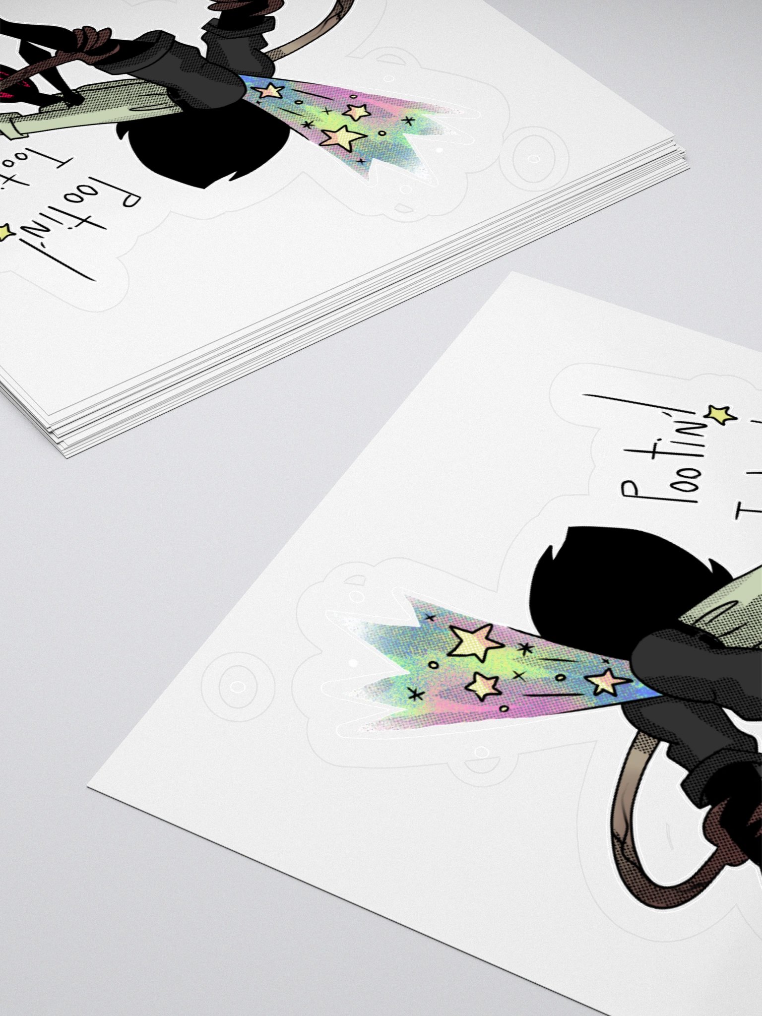 Pootin' - sticker product image (11)