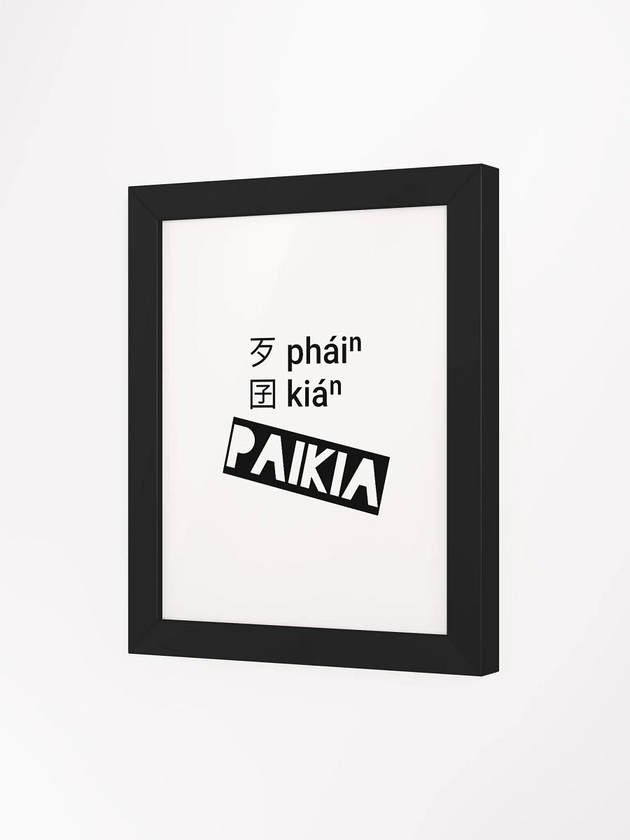 PAIKIA Bold Chinese Characters Poster product image (83)