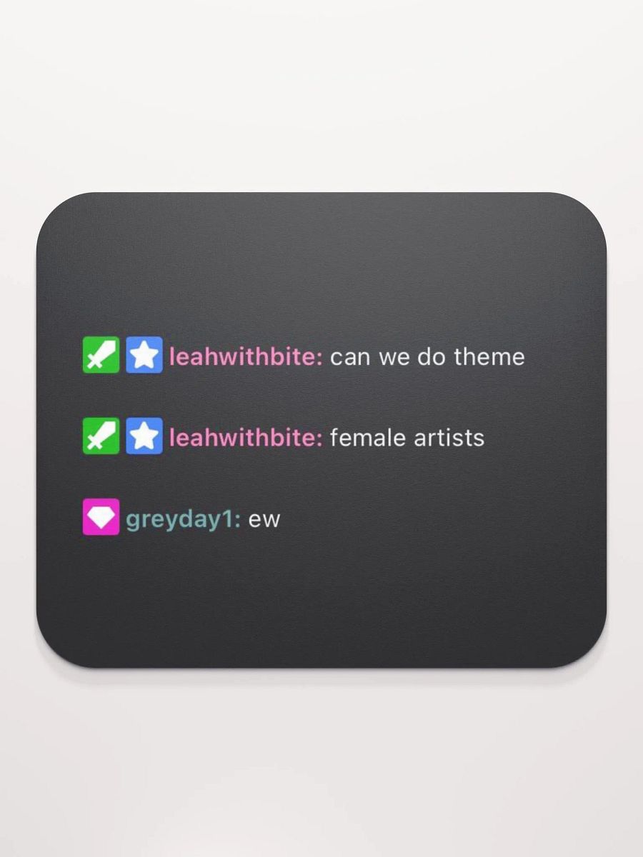 Out Of Context Grey Mousemat product image (2)
