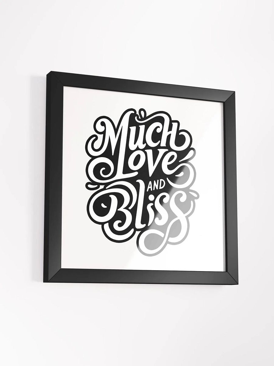 Framed High-Quality Matte Poster (square) product image (3)