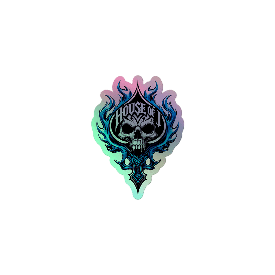 House of J Logo Holographic Sticker product image (1)
