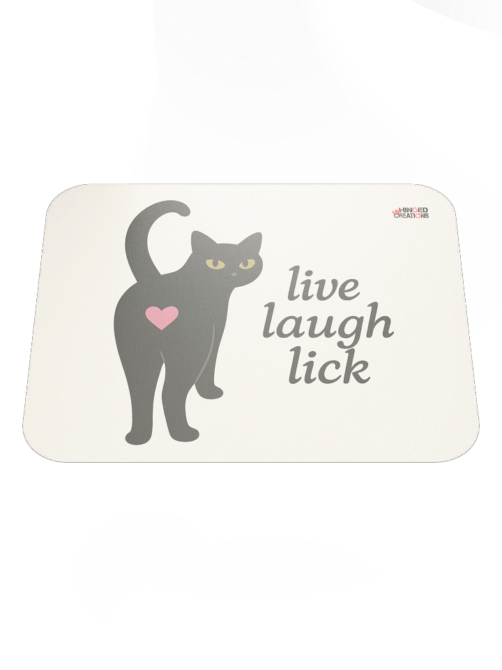 Live Laugh Lick Mousepad product image (1)