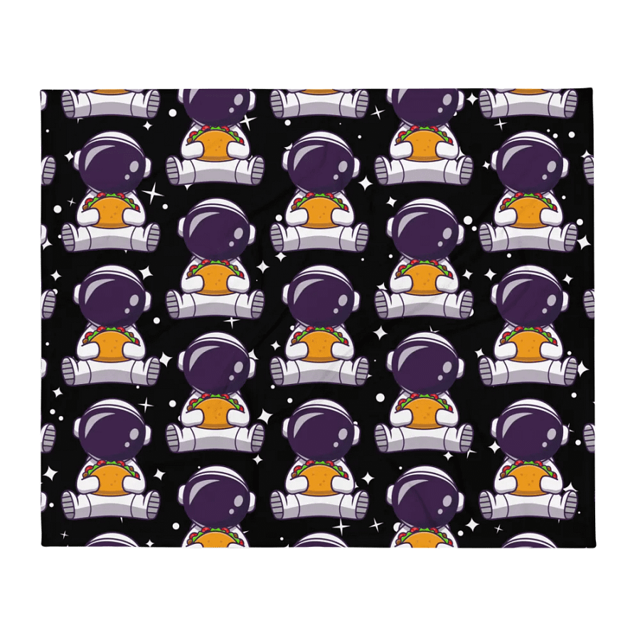 Galactic Taco Throw Blanket product image (2)
