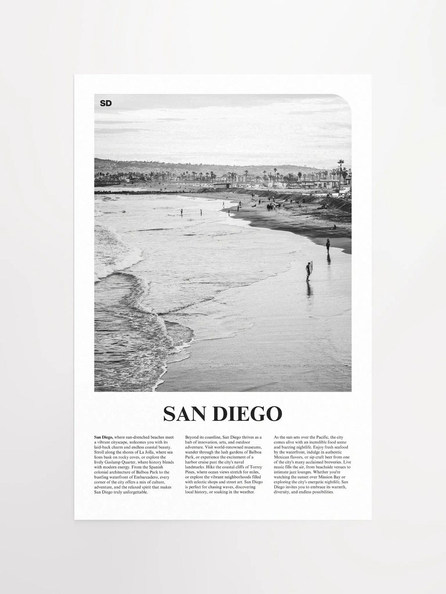 San Diego 02 Newspaper Poster product image (5)