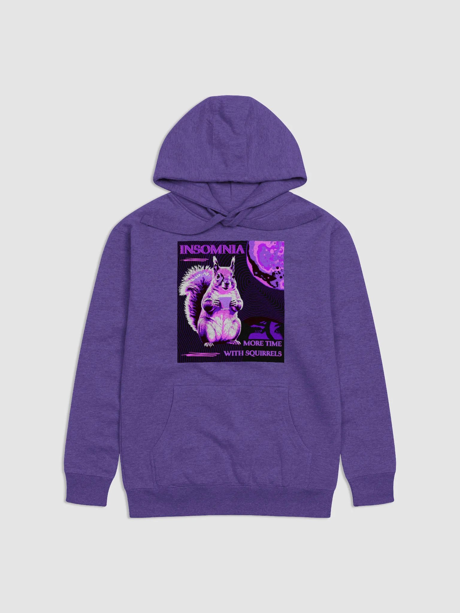 Insomnia Squirrel Unisex Hoodie product image (1)