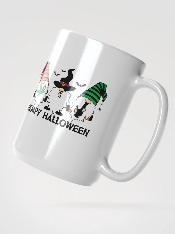 Hempy Halloween White Glossy Mug product image (2)