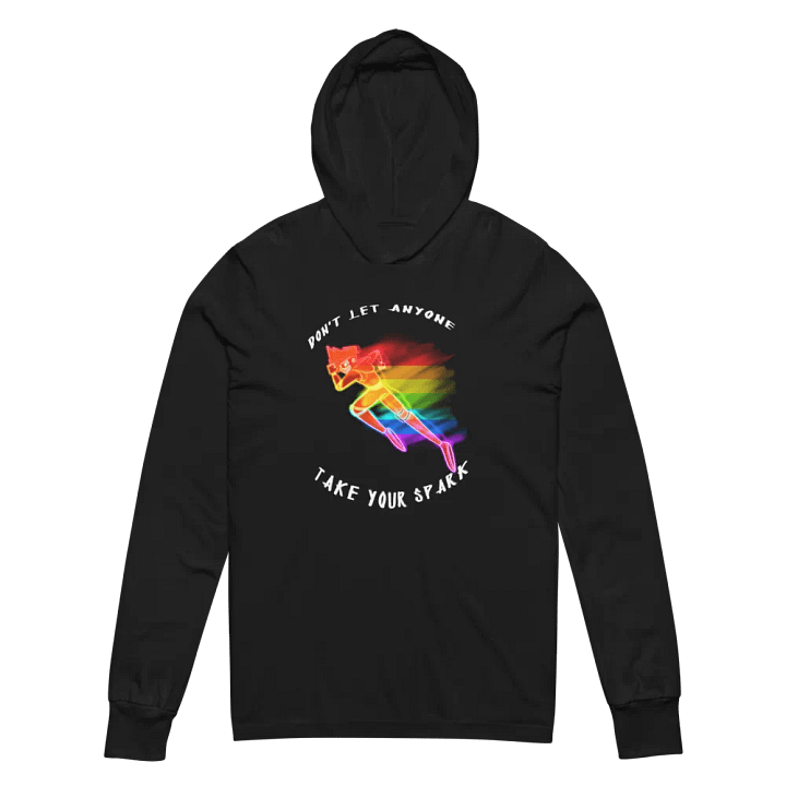 Don't Let Them Take Your Spark - Hooded long-sleeve shirt product image (2)