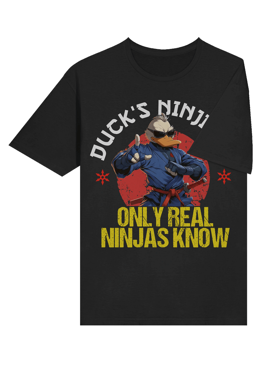 Duck’s Ninjitsu Tee – Only Real Ninjas Know product image (6)