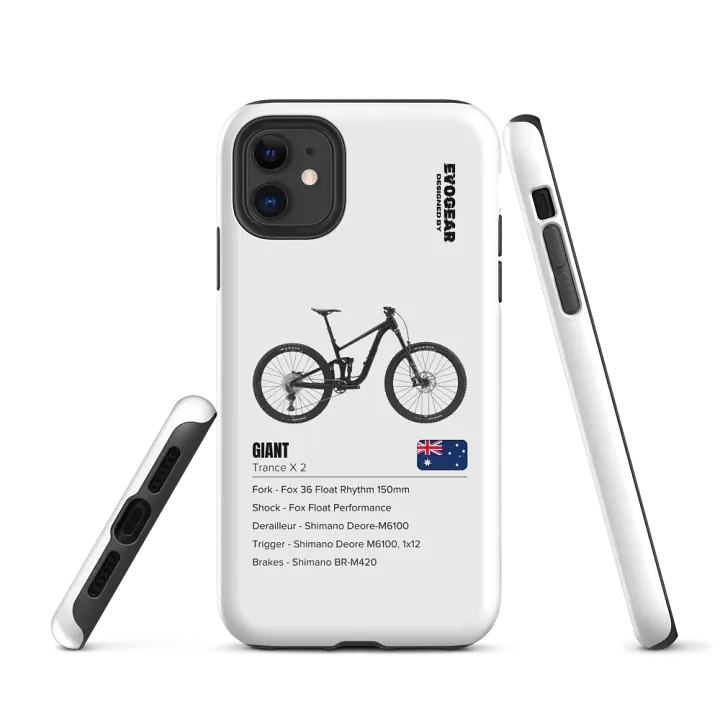 White Giant Trance X 2 iPhone Case product image (1)