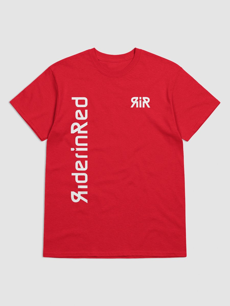 Rider in Red Unisex T-shirt Red product image (1)