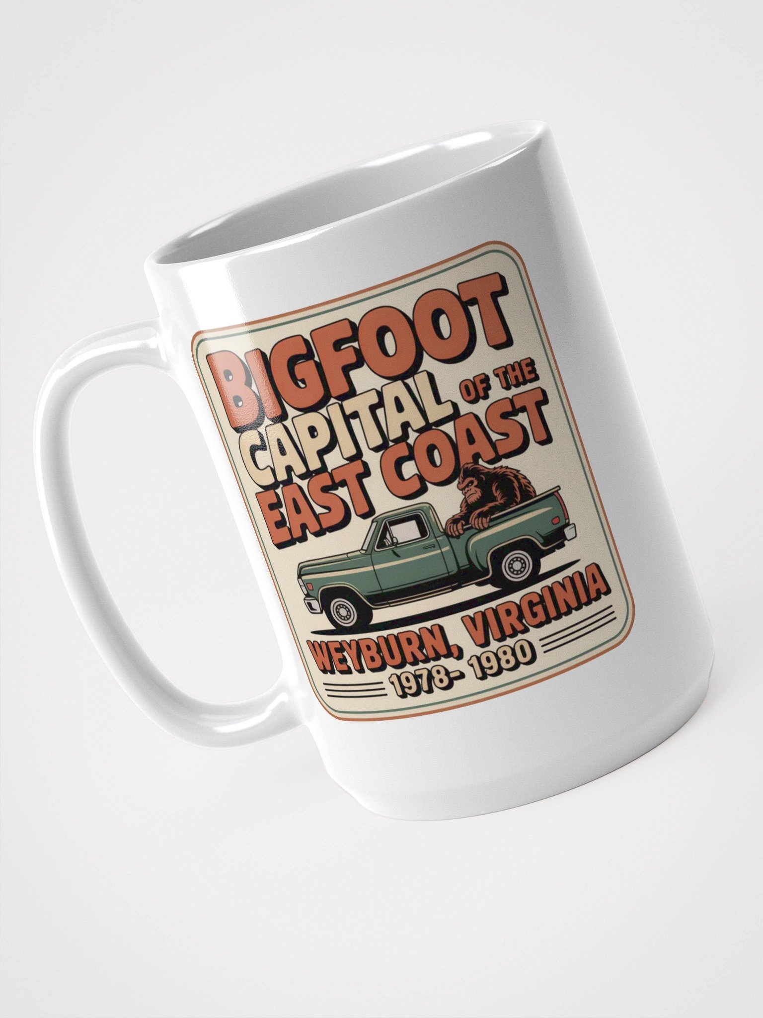 Weyburn Virginia Bigfoot Capital of the East Coast Mug product image (3)