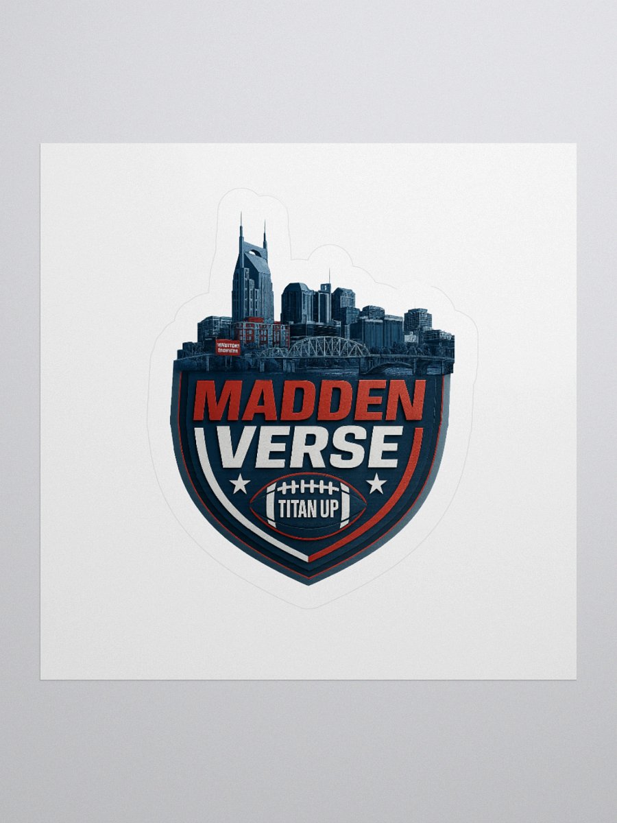 TITAN UP NASHVILLE SKYLINE STICKER product image (1)